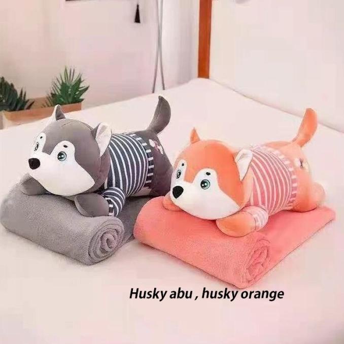 Selimut boneka balmut travel bantal selimut boneka