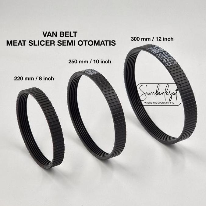 Sparepart Vanbelt Van Belt Meat Slicer 220Mm 8 Inch Semi Automatic