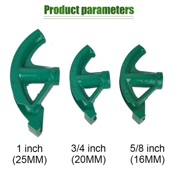 Mesin Bending Pipa16/20/25Mm Tabung Manual Besi Cor Penyok Pipa Alat P