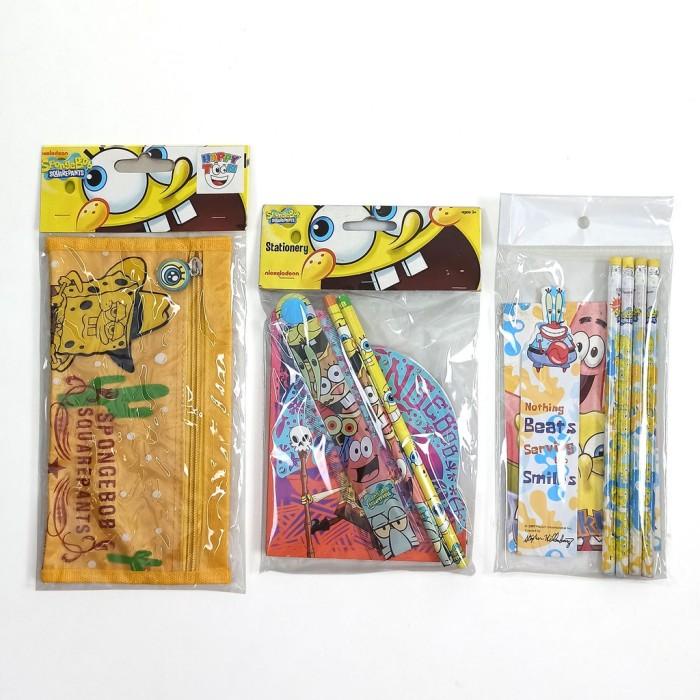 

(NEW) BARU! STATIONERY SET SPONGEBOB - PAKET ALAT TULIS SPONGEBOB