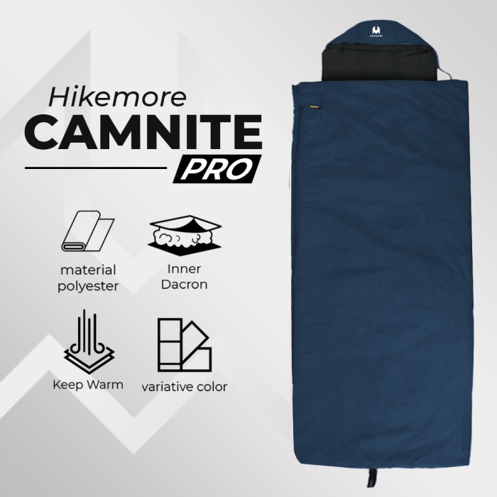 Terlaris Kantung Tidur Sb Camping Sleeping Bag Gunung Hikemore Camnite Pro