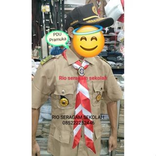 Terlaris 1 Stel Seragam Pramuka Pdu Pembina Laki Laki / Pramuka Pdu Pembina