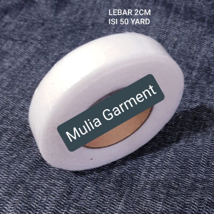 

Promo Lem Kain 2 sisi Lem Sum Lebar 2cm isi 50 Yard ( 45meter )