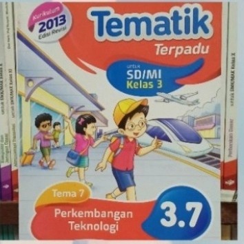 MUST HAVE BUKU TEMATIK TERPADU 3 TEMA 7 MASMEDIA UNTUK SD/MI KELAS 3 K13 REVISI TERMURAH