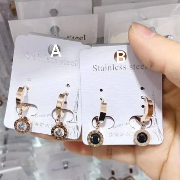 Promo Anting Korea Titanium Aneka Model Anti Karat &amp;Alergi Wxs