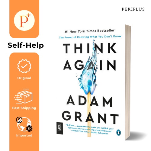 PROMO THINK AGAIN - UK - 9780593511718 TERLARIS