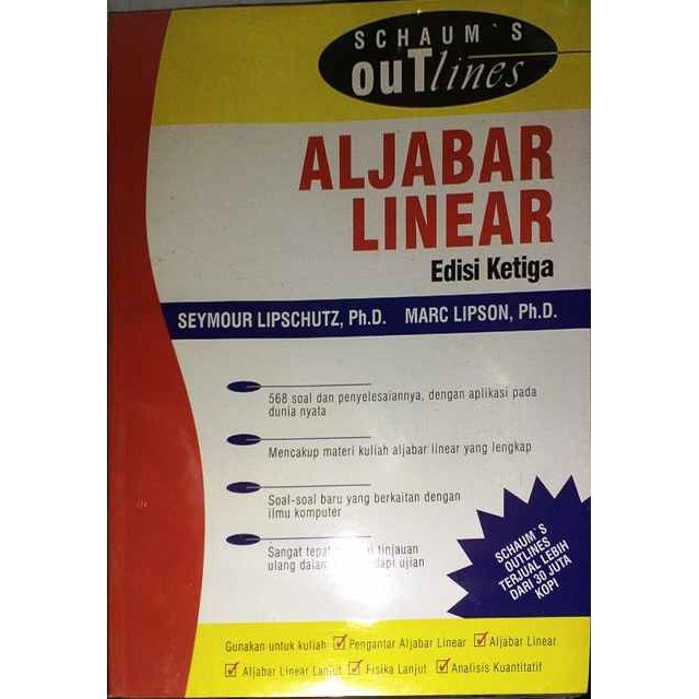 PROMO SCHAUM'S: TSS ALJABAR LINER ED3## TERMURAH