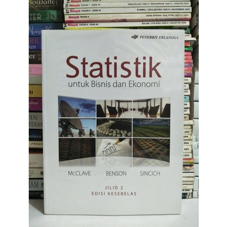 FLASH SALE ORIGINAL STATISTIK UNTUK BISNIS DAN EKONOMI JILID 2 EDISI KESEBELAS TERBARU