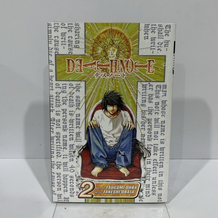 DISKON SPESIAL DEATH NOTE VOL 2 TSUGUMI OHBA VIZ MEDIA KOMIK ENGLISH MANGA TERBARU
