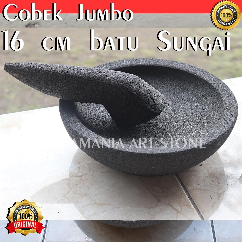 Promo Cobek Batu Asli Dan Ulekan Super Keras Muntilan Magelang J23Y