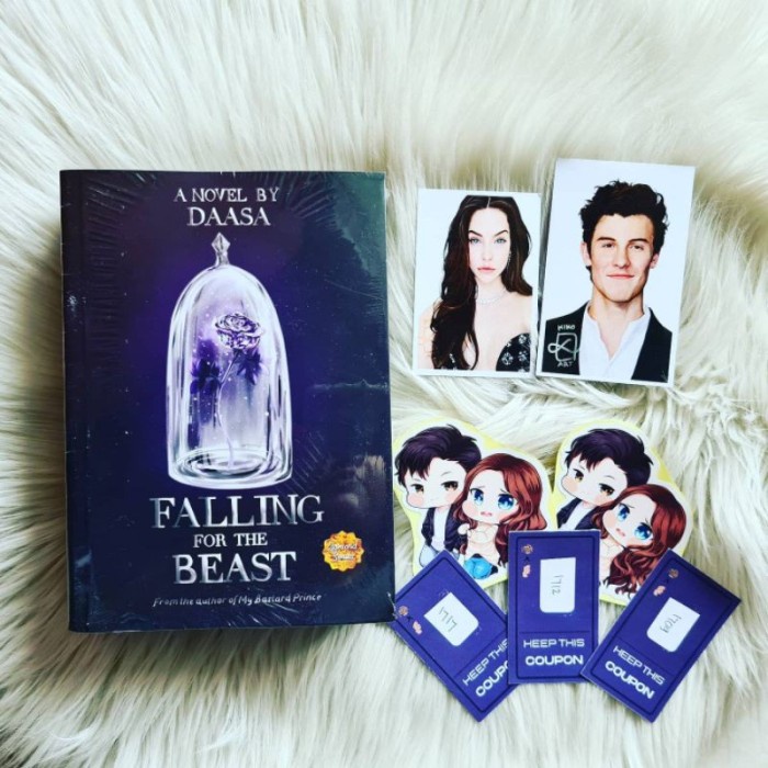 HOT SALE!!! NOVEL FALLING FOR THE BEAST - DAASA (',') TERLARIS