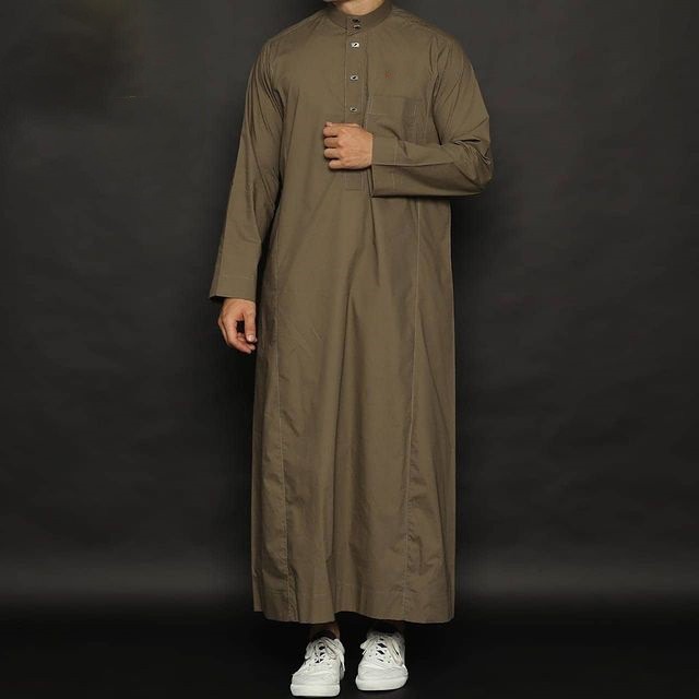 Jubah Terbaru 2023 Jubah Abbi Bahan Toyobo Jubah Al Kautsar Jubah Gamis Pria Arab Baju Gamis Pria Te