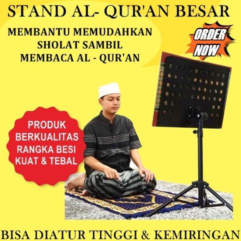 Siap COD stand penyangga al quran besar rekal berdiri penyangga alquran jumbo