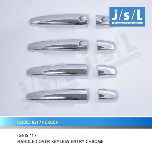 JSL Cover Pegangan Pintu All New Ertiga Door Handle Cover Chrome