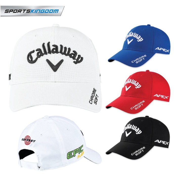 TERLARIS" Topi Golf Baseball Callaway Chromesoft Authentic Adjustable