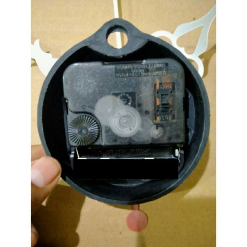 mesin jam dinding 12888 gantungan bulat set jarum besar