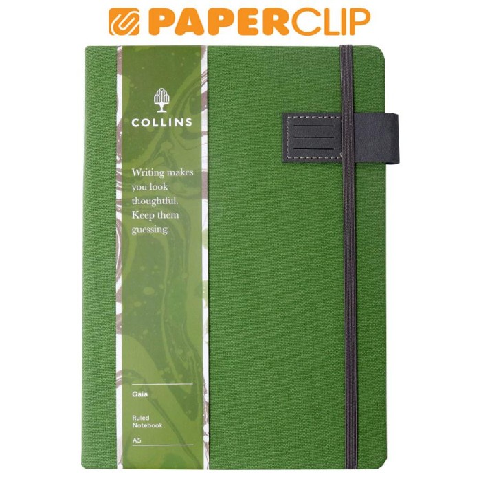 

Notebook A5 Collins Gaia Ga15R.52 Green