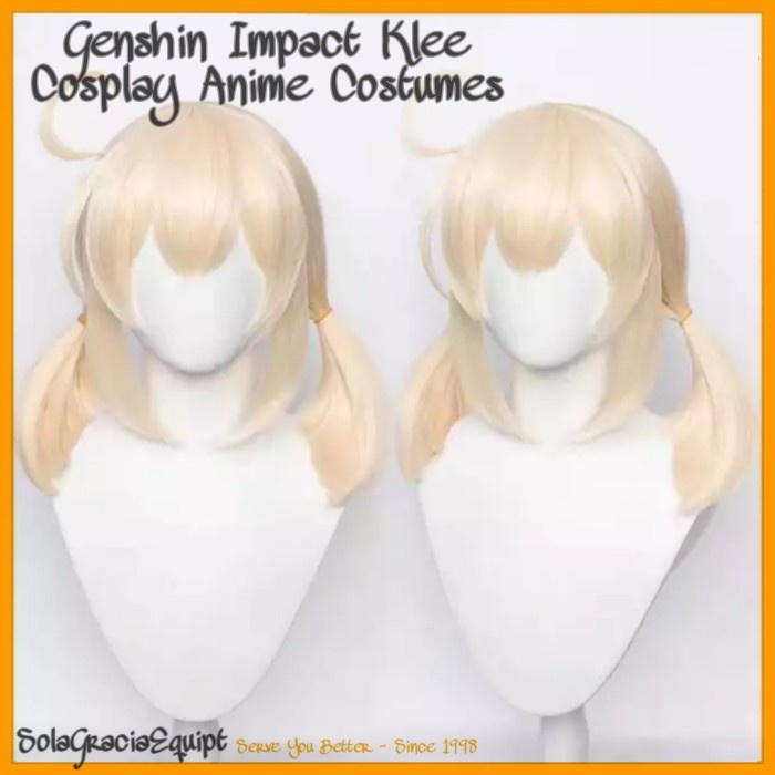 Terlaris Genshin Impact Klee Cosplay Anime Costume