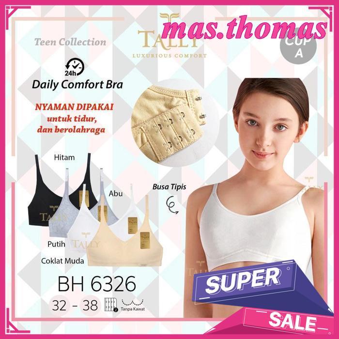 Bra / Bh  Tally 6326 - Tanpa Busa - Tanpa Kawat Best Brand