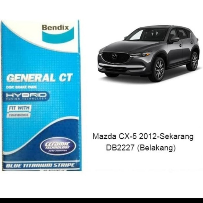 Kampas rem belakang mazda CX5