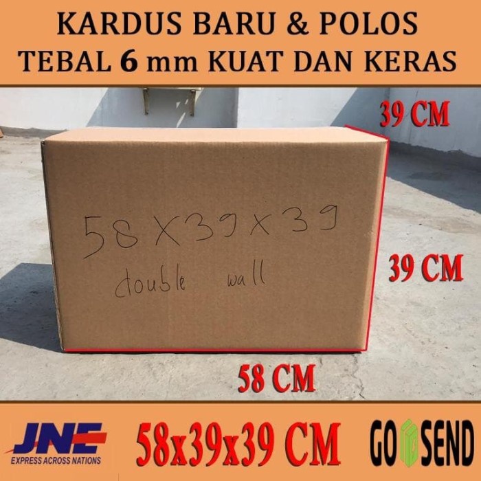 

Bestseller Kardus Box Karton Polos Uk 58X39X39