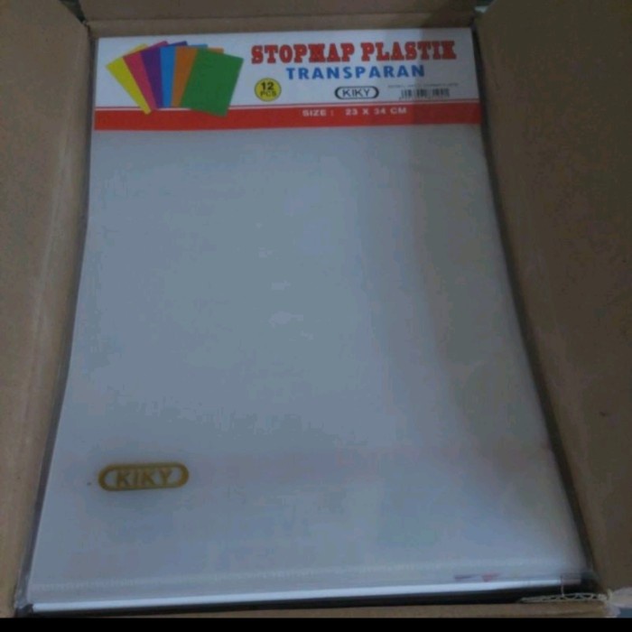 

Bestseller Map L F4 Kiky (1 Lusin) / Map Bening Transparant Folio