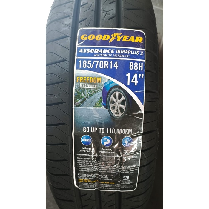 Bestseller Goodyear Duraplus 2 185/70 R14