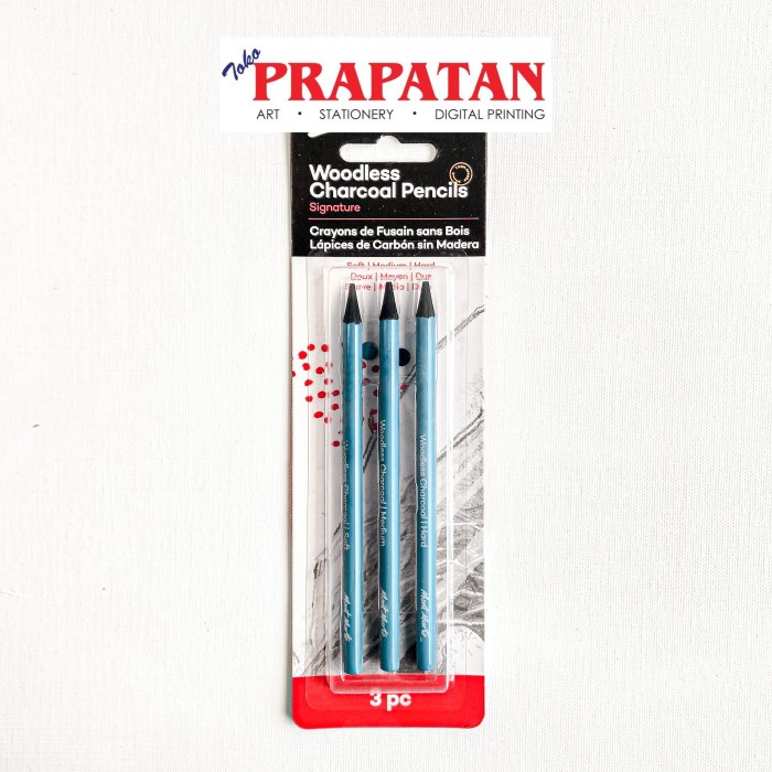 

Terlaris Mont Marte Woodless Charcoal Pencils Set