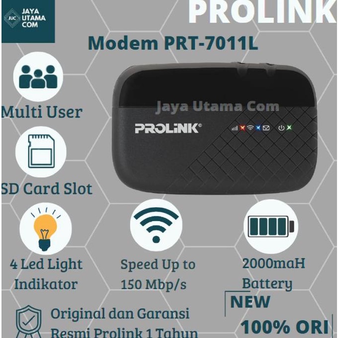 Modem MIFI / WIFI 4G Prolink PRT7011L