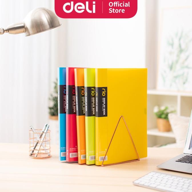 

Deli Eb01102 Display Book/Clear Holder-Rio Fc 20P 5C