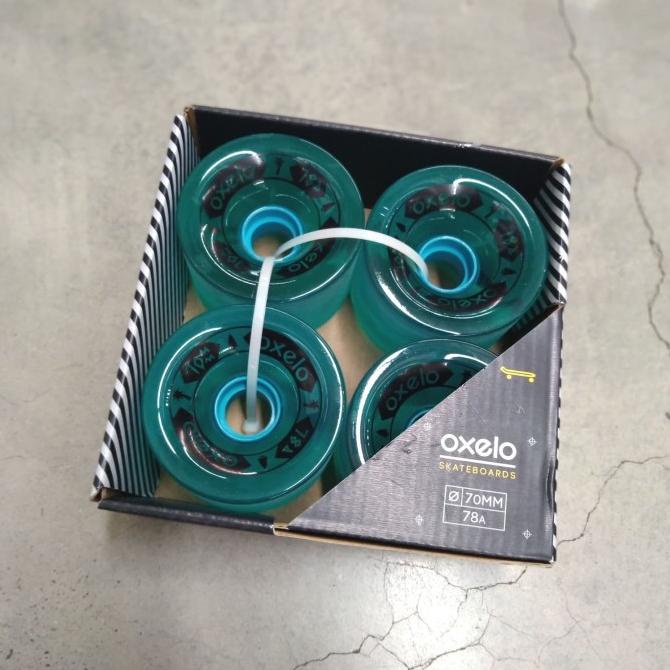 Roda longboard skate wheels 70mm 78A terbaik