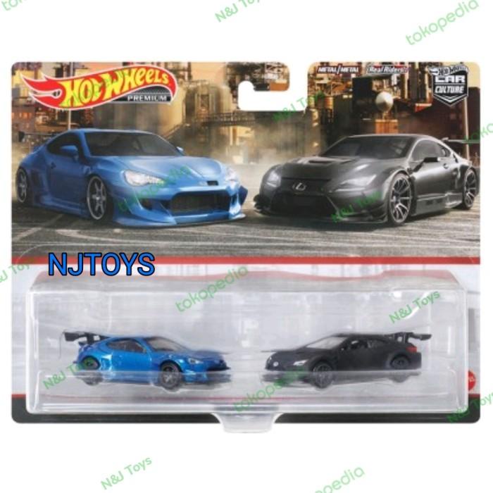 Hot Wheels Premium Twin Pack Nissan Lbwk Full Set