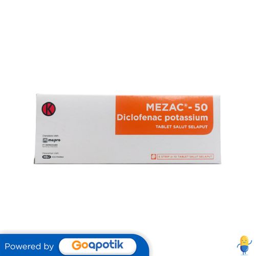 MEZAC 50 MG BOX 50 TABLET