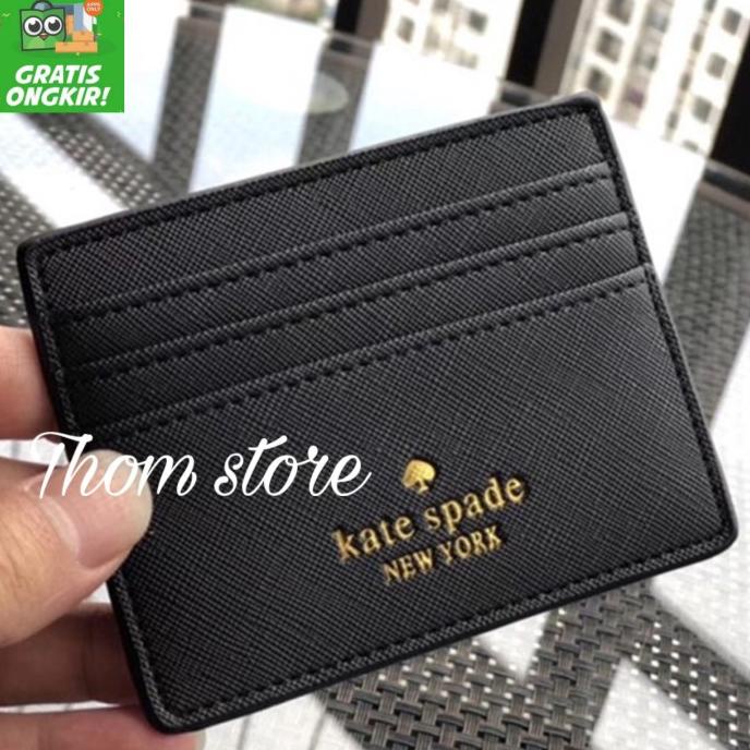

Card Holder Kate Spade Original Not Dompet Wallet Name Tag
