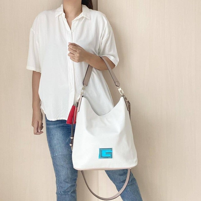 FLASH SALE TAS WANITA GUESS HOBO TOTE BAG ORIGINAL BRANDED STORE TERBARU MB298 TERLARIS