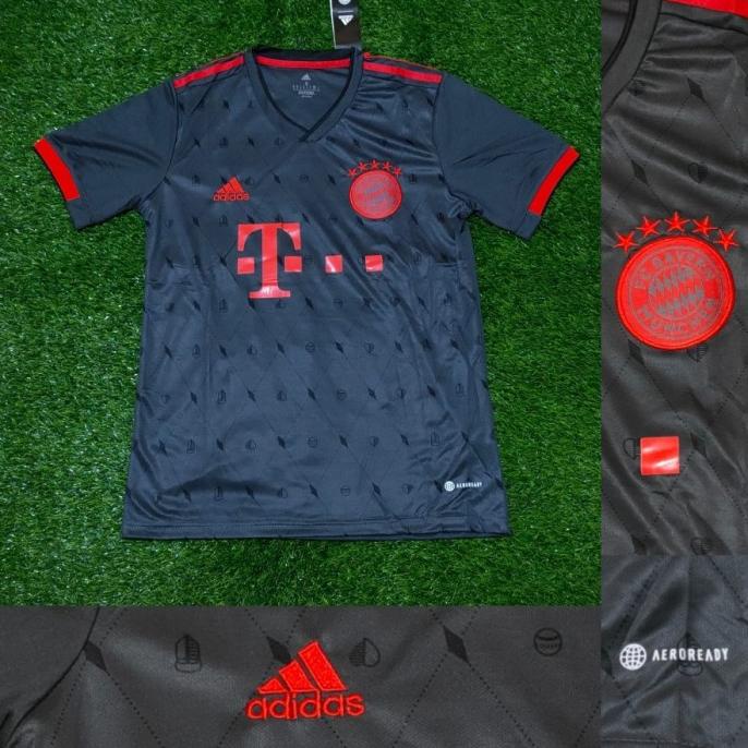 JERSEY BAJU BOLA BAYERN MUNCHEN 3RD 2022/2023 XXL 2XL XXXL 3XL 4XL