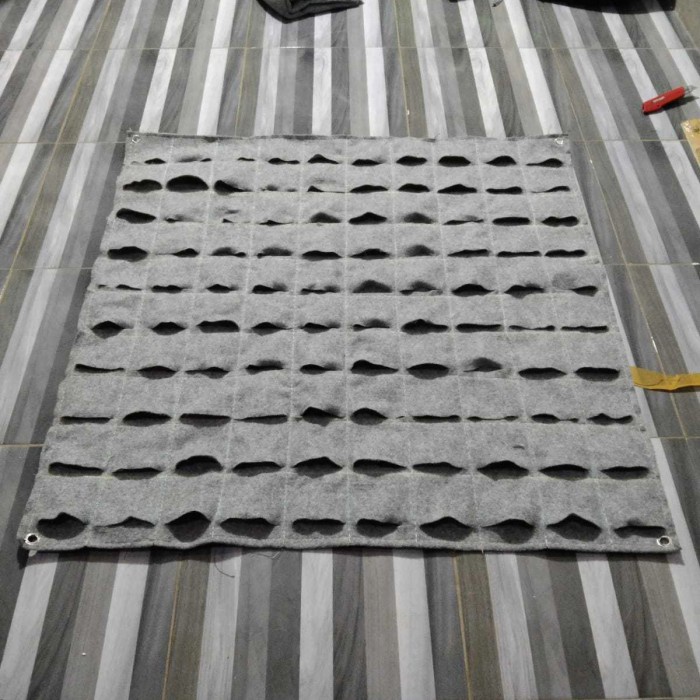 karpet vertical garden geotextile siap pakai