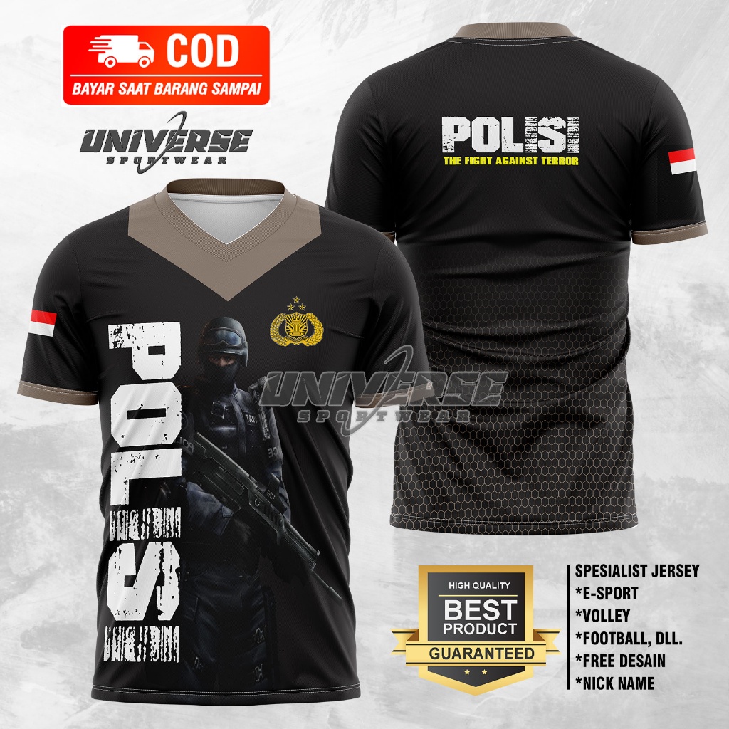 KAOS JERSEY OLAHRAGA TNI AD JATAH KASAD FULLPRINT | JERSEY PDH JATAH KSAD JERSEY BAJU KAOS POLISI TR