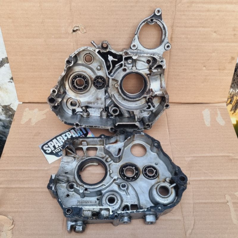 Crankcase krengkes kalter block blok mesin tengah kanan kiri nomer supra x 110 grand revo lama old l