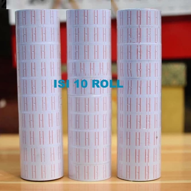 

⚡GROSIR⚡ Kertas stiker Isi ulang/refil Label Harga joyko MX 5500 10RL