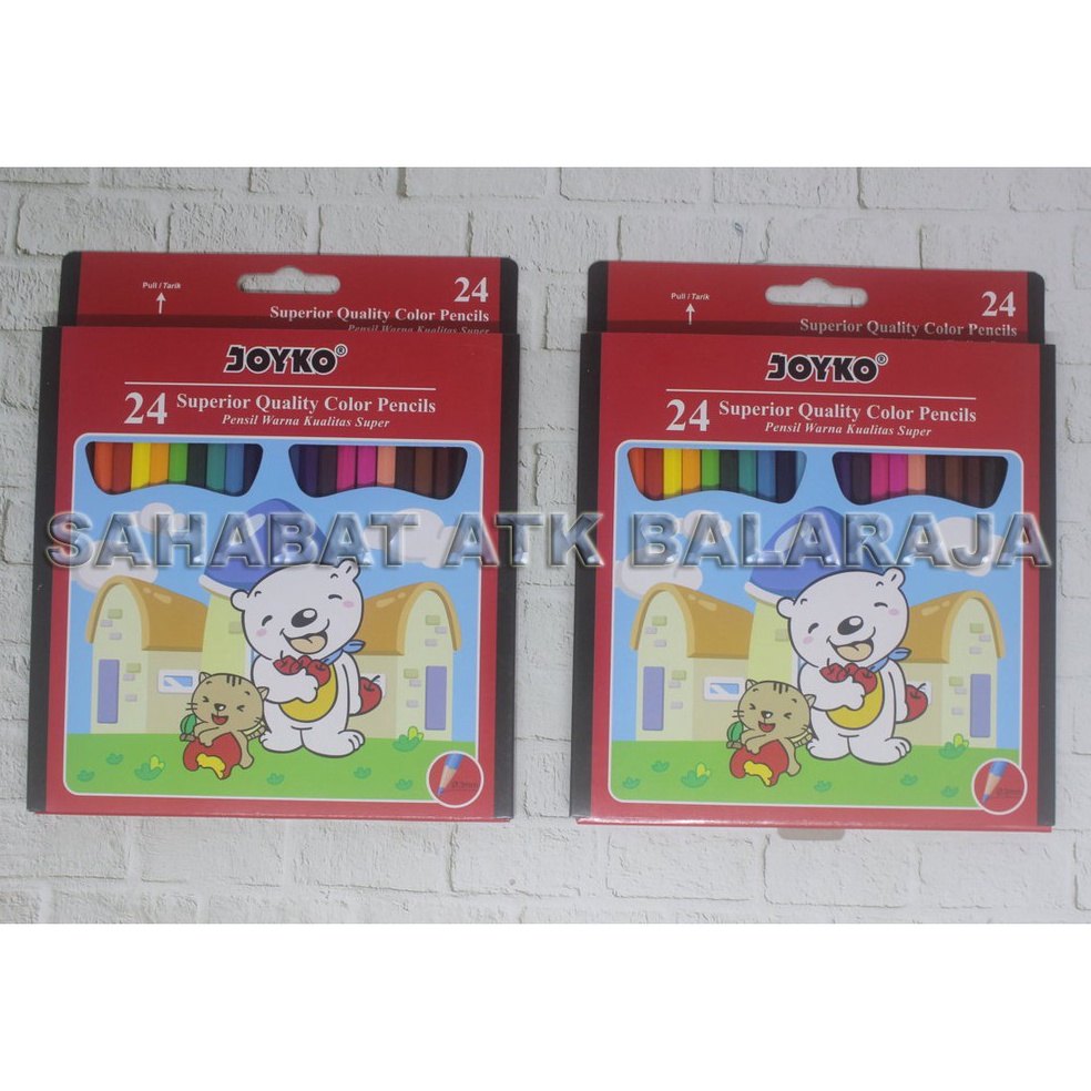 

Diskon Promo.. Joyko Pensil Warna 24 Panjang 52