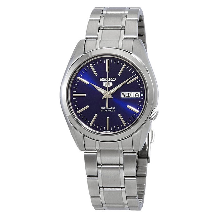 MUST HAVE SEIKO 5 SNKL43K1 AUTOMATIC BLUE SUNRAY DIAL STAINLESS STEEL STRAP TERLARIS