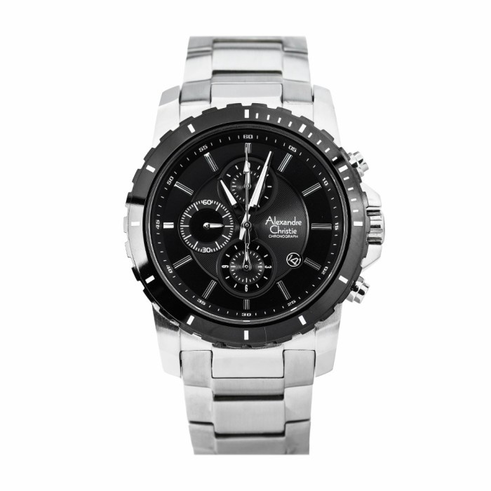PROMO JAM TANGAN ALEXANDRE CHRISTIE AC 6141 MCBTBBA PRIA TERBARU