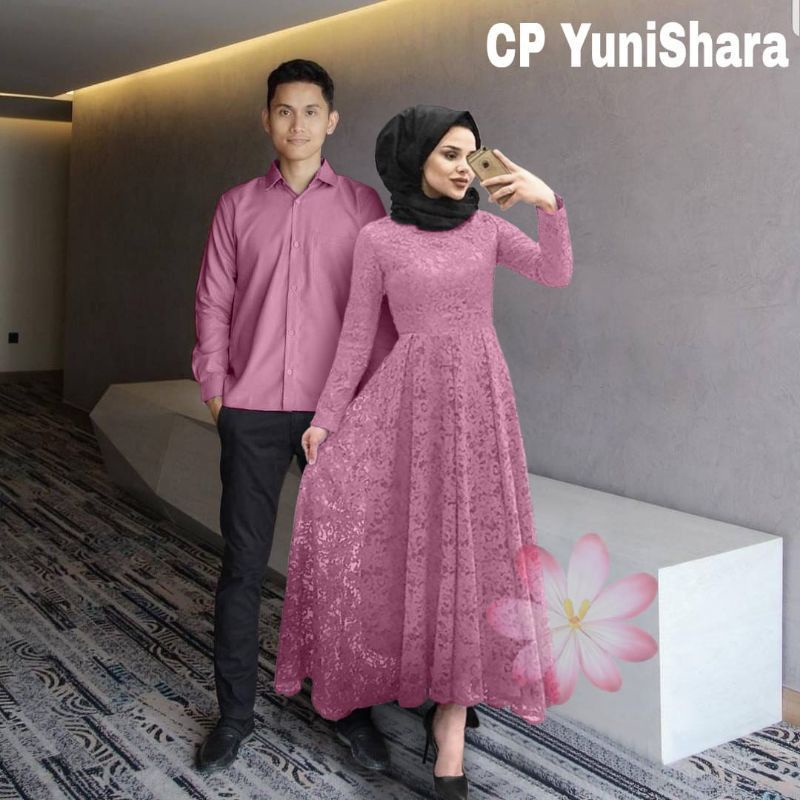 COUPLE YUNISHARA COUPLE PESTA COUPLE -  PAKAIAN WANITA CASUAL KERJA PAKAIAN WANITA VIRAL & KEKINIAN