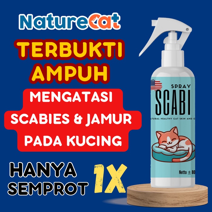HOT SALE OBAT SCABIES JAMUR KUTU GATAL KUDIS KORENG BULU RONTOK KUCING KELINCI TERBARU