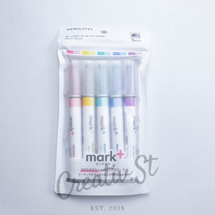 

Bestseller Kokuyo Mark+ Two Tone Color Highlighter