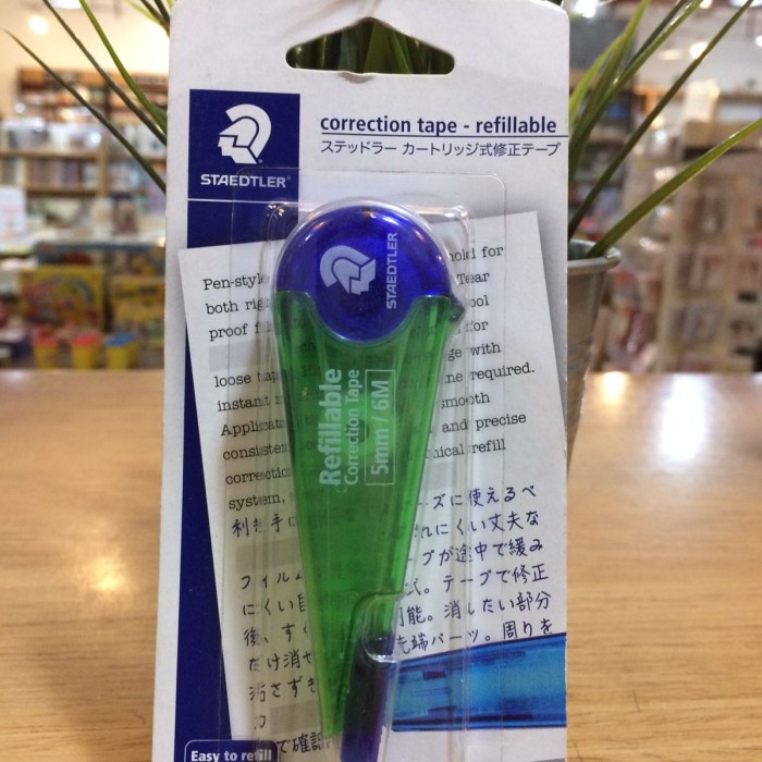 

Bestseller Staedtler Reffilable Correction Tape Green 111A6202-5 Bklo