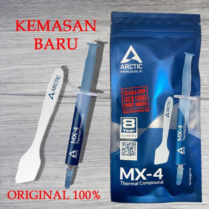 Best Seller Arctic Cooling Mx-4 Mx4 Thermal Compound Paste 4 Gram Thermal Paste