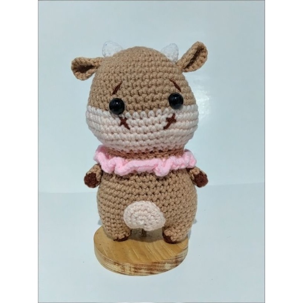 Boneka Rajut Sapi / Amigurumi Sapi