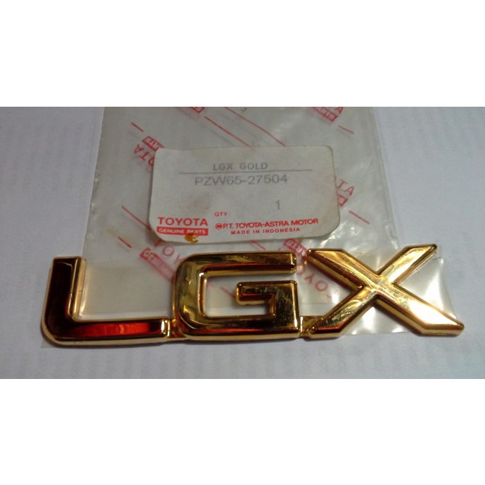 Emblem Logo LGX Untuk Kijang Orisinil ORIGINAL